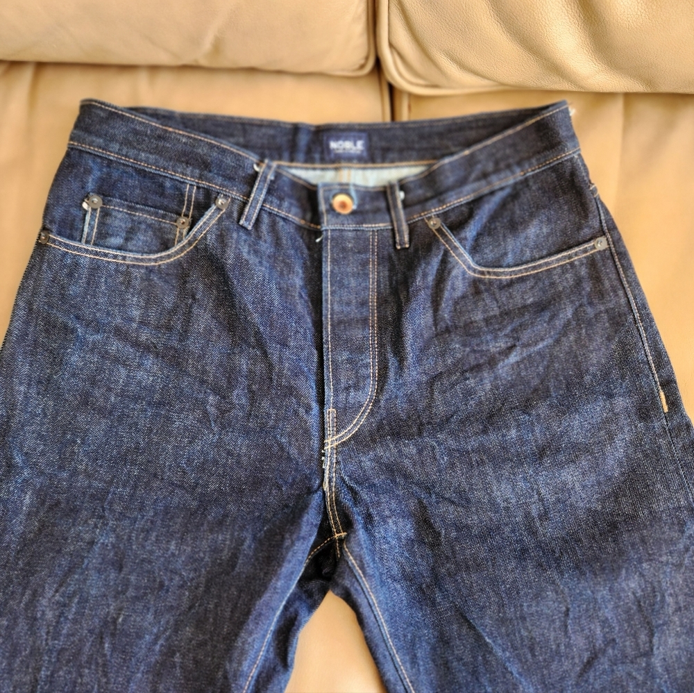 Noble Jeans Truman W32 L35 Like New Excellent 7/42 Made USA